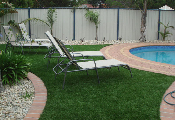 Poolside Turf Replacement